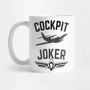 Pilot Airplane Aviator Cockpit Flying Fun Mug